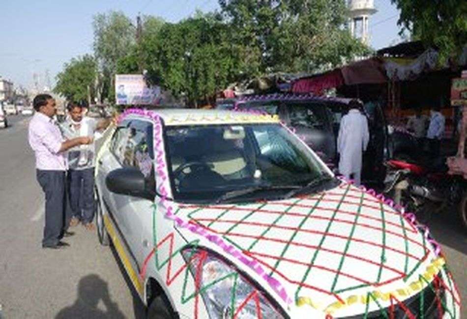 दौसा: सोशल डिस्टेंस के साथ विवाह समारोह की रही धूम