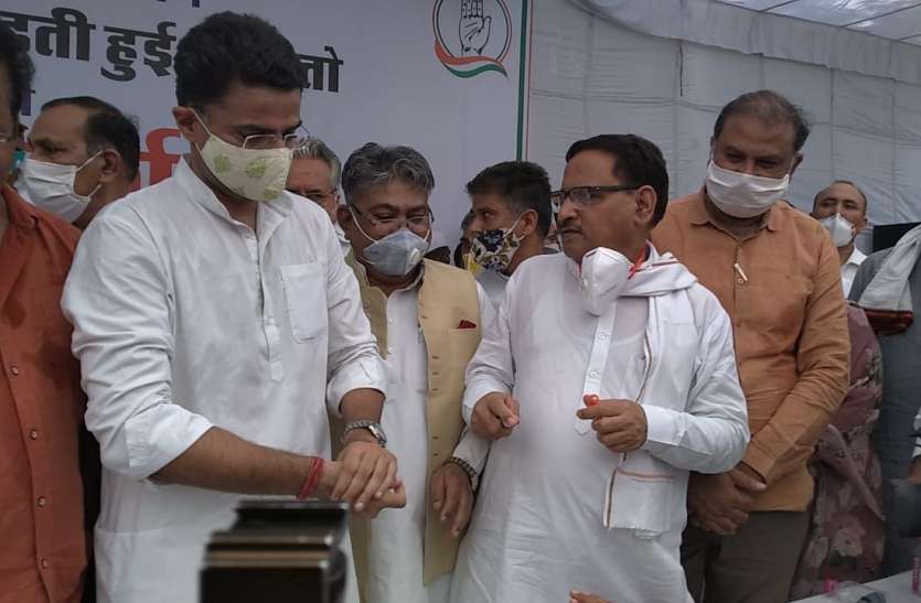 jaipur Sachin Pilot बोले, Pratap मंत्री बन गए, लेकिन मन भाषण में ही लगता है, कहीं संगठन में जाने की इच्छा तो नहीं