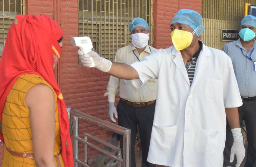 The speed of Corona was not stopping in the district, 38 patients came out in a day जिले में नहीं थम रही कोरोना की रफ्तार,एक दिन में निकले 38 मरीज