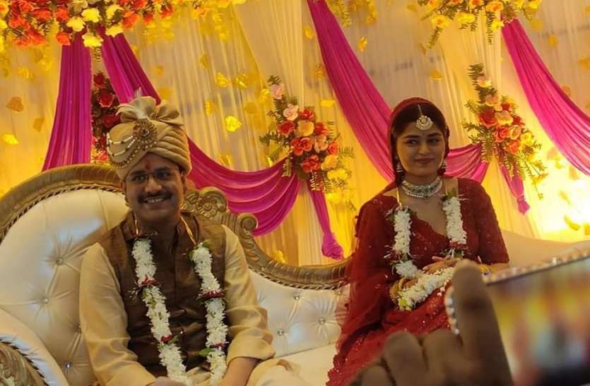 Aman Mani Tripathi यूपी के निर्दलीय विधायक अमनमणि त्रिपाठी ने रचायी दूसरी शादी, ओशिन के साथ लिये सात फेरे