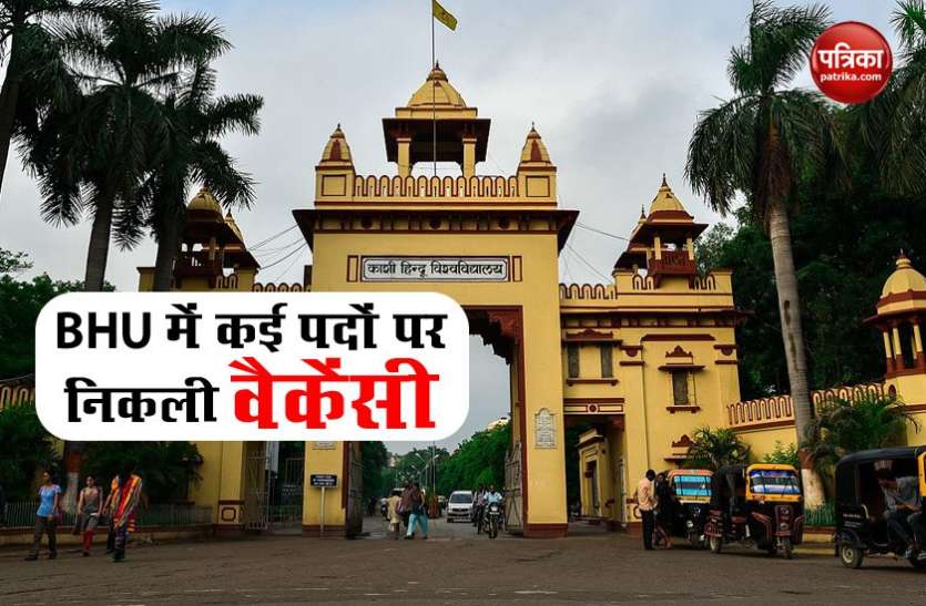 BHU Recruitment 2020 : शिक्षकों के लिए खुशखबरी, बनारस हिंदू यूनिवर्सिटी में कई पदों में होने जा रही भर्ती BHU Recruitment 2020 : शिक्षकों के लिए खुशखबरी, बनारस हिंदू यूनिवर्सिटी में कई पदों में होने जा रही भर्ती