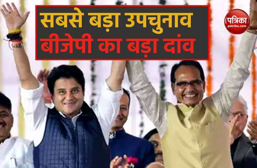 upchunav.jpg बीजेपी का बड़ा दांव, पद पर रहते 14 मंत्री लड़ेंगे उपचुनाव !