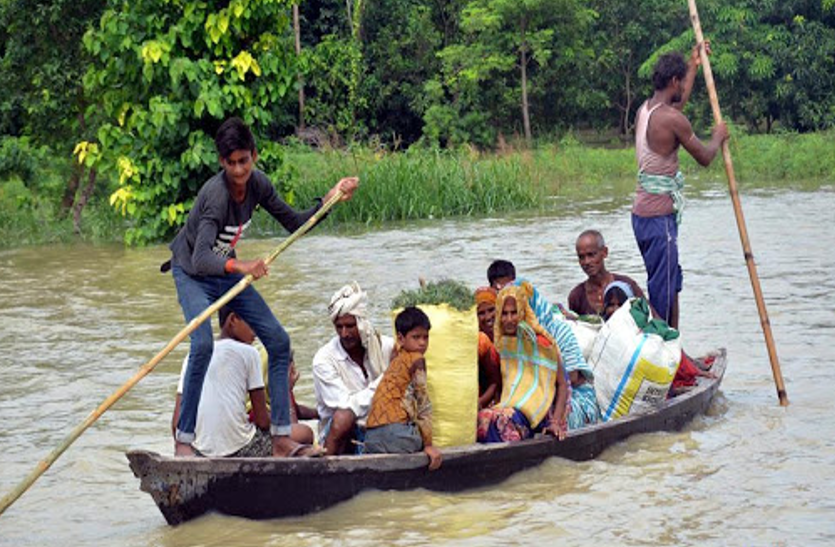 Coronavirus के साथ ही बिहार में बाढ़ का ऐसा कहर, बिमार को इलाज नहीं, परेशान को मदद नहीं
