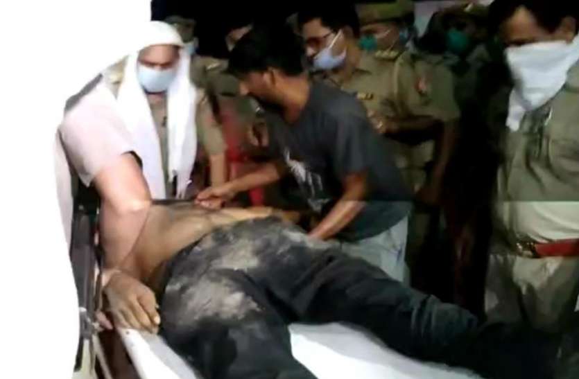 meerut.jpg 50 हजार का कुख्यात बदमाश भदौड़ा गैंग का दीपक सिद्धू एनकाउंटर में ढेर, एक दरोगा को भी लगी गोली