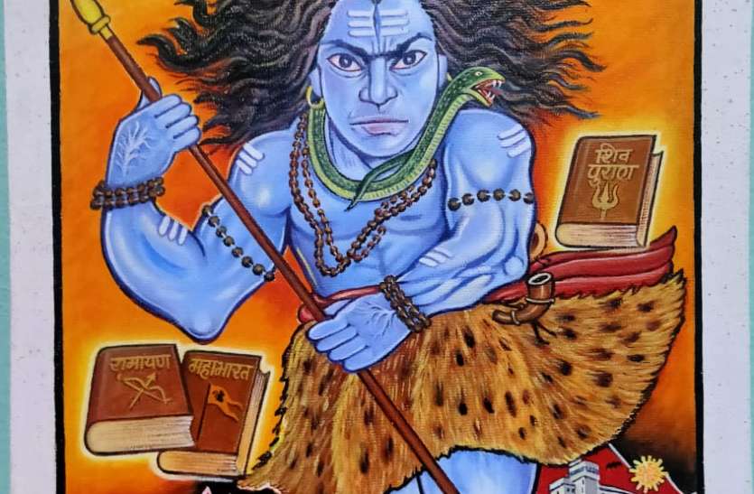 भोलेनाथ ने आक्रोश में त्रिशूल से किया वार, ड्रेगन करने लगा चित्कार भोलेनाथ ने आक्रोश में त्रिशूल से किया वार, ड्रेगन करने लगा चित्कार
