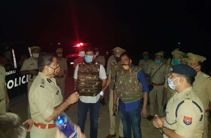 Encounter मुठभेड़ में प्रयागराज पुलिस के हत्थे चढ़ा 25000 का इनामी सुनील भारतीया
