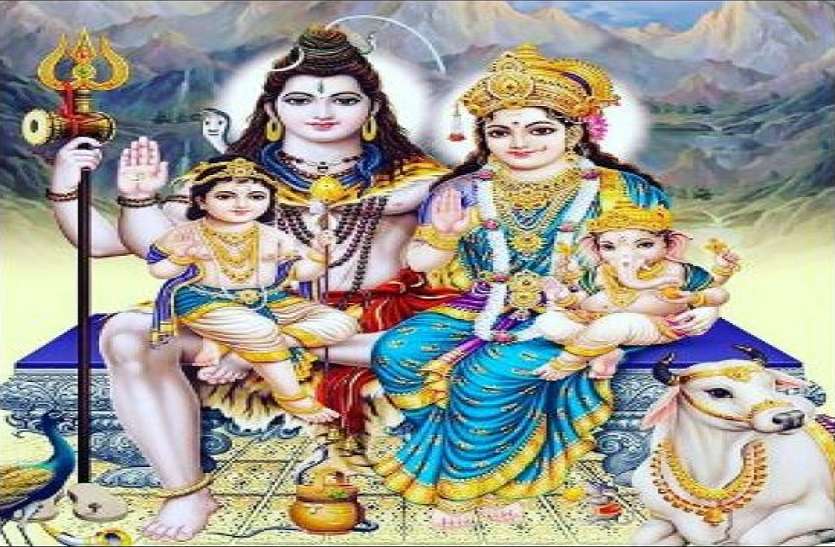 How to immerse the worshiped material on Shiva