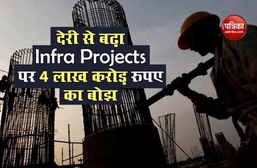 Infra Projects देश में देरी से चल रहे 403 Infra Projects पर बढ़ गया है 4 लाख करोड़ रुपए का बोझ