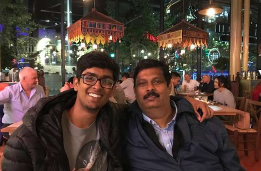 krishna Kumar and his son हादसे में बेटे को खोने वाले भारतीय ने लिया संकल्प, Dubai में फंसे 61 लोगों को भेजा घर