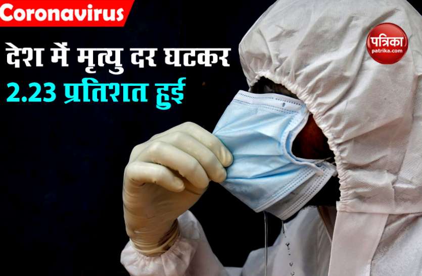 Corona Case में उछाल के बीच अच्छी खबर, देश में मृत्यु दर अब केवल 2.23 प्रतिशत Corona Case में उछाल के बीच अच्छी खबर, देश में मृत्यु दर अब केवल 2.23 प्रतिशत
