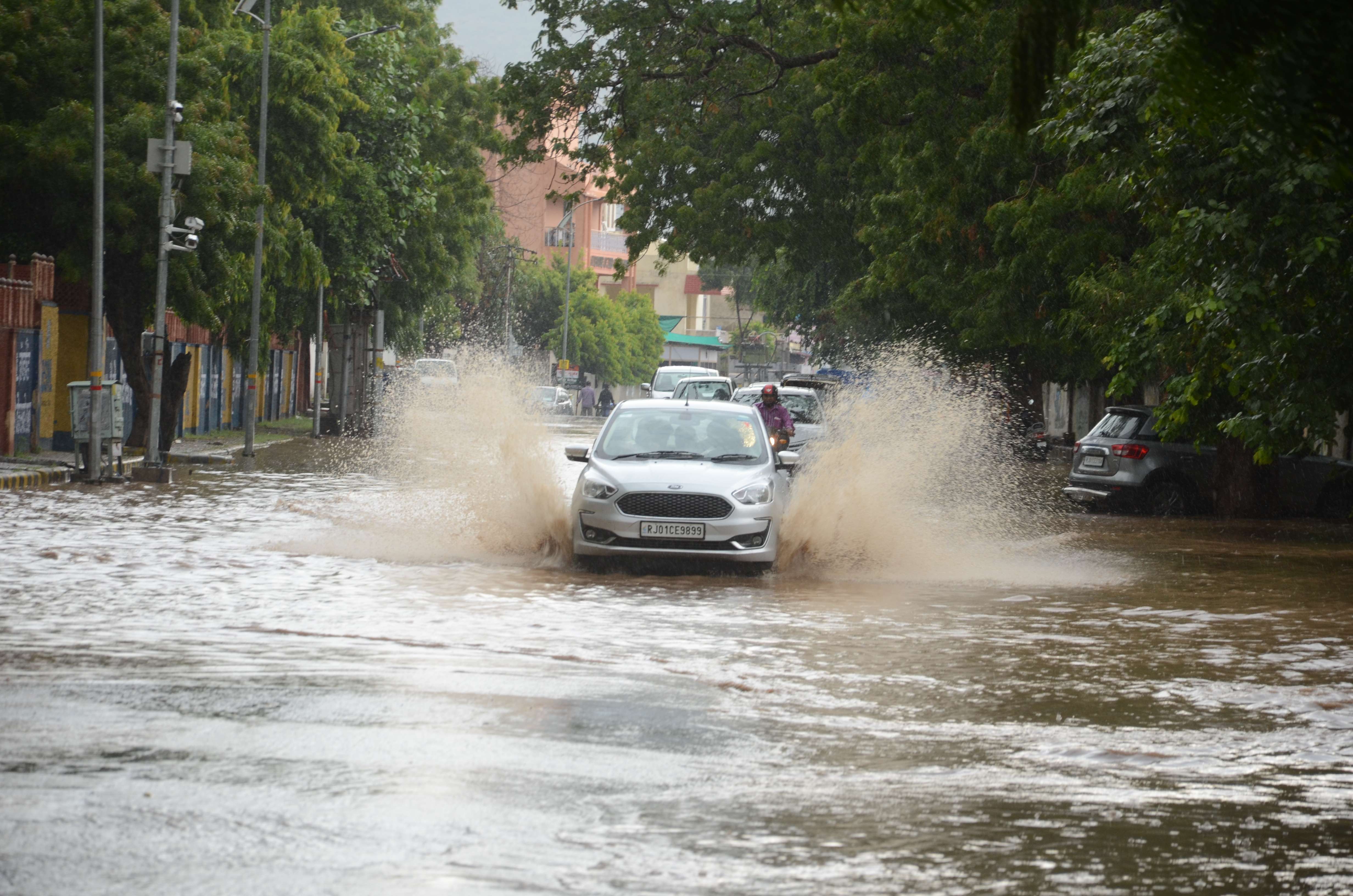rain in ajmer