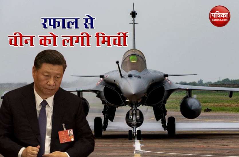 rafale china Rafale पर रक्षामंत्री Rajnath Singh के बयान से China में बौखलाहट, तंज में कहा- इससे क्षेत्र में आएगी स्थिरता