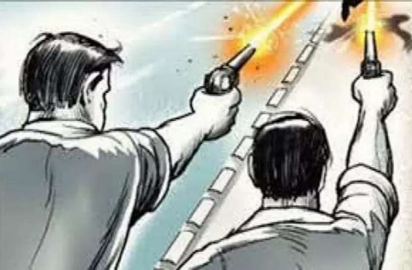 firing.jpg बजरी माफिया का दुस्साहस, फिर की फायरिंग
