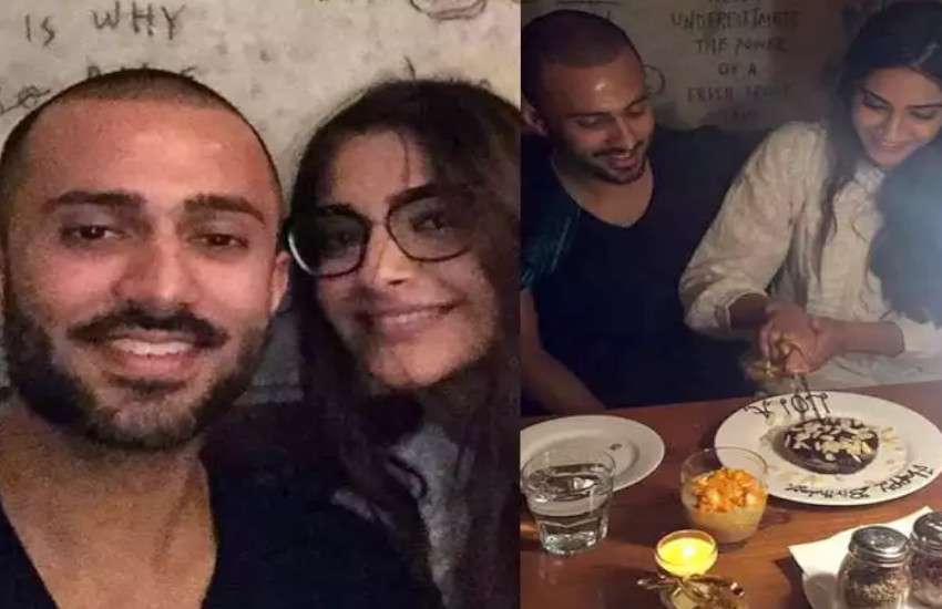 Pics: Sonam Kapoor Celebrate Husband Anand Ahuja 35th ...