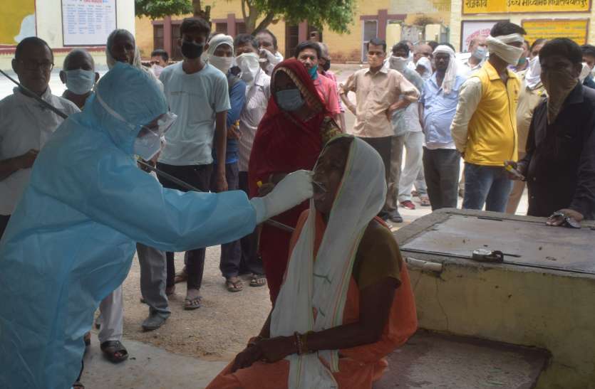 Corona explosion occurred again in district, 52 positive came out simultaneously जिले में फिर हुआ कोरोना विस्फोट, एक साथ निकले 52 पॉजिटिव
