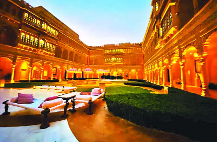 Rajasthan political: suryagarh hotel jaisalmer ऐसा है सियासी आइसीयू: 600 अफसर-जवान, 30 किलोमीटर तक पहरा