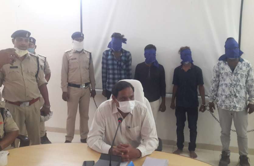 Timarni police arrested four accused पांच लाख की सुपारी देकर कराई थी हत्या, ताकि उधारी के 21 लाख न देना पड़े