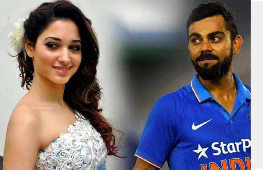 Virat Kohli Tamannaah Bhatia