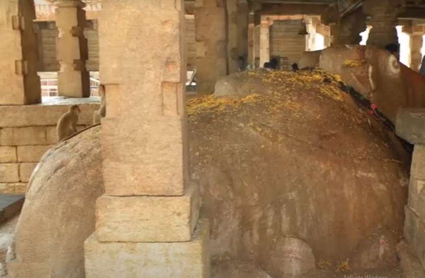 nandi mystery at yaganti sri uma maheswara temple : here nandi STATUE is growing - even scientest agreed with this incident