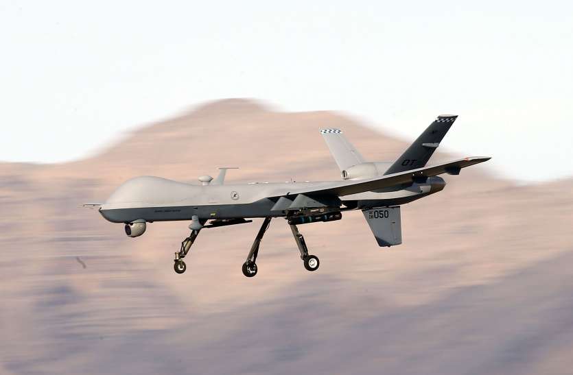 American drone China से तनाव के बीच भारत को ड्रोन देगा अमरीका, 1000 पौंड के बम ले जाने में सक्षम