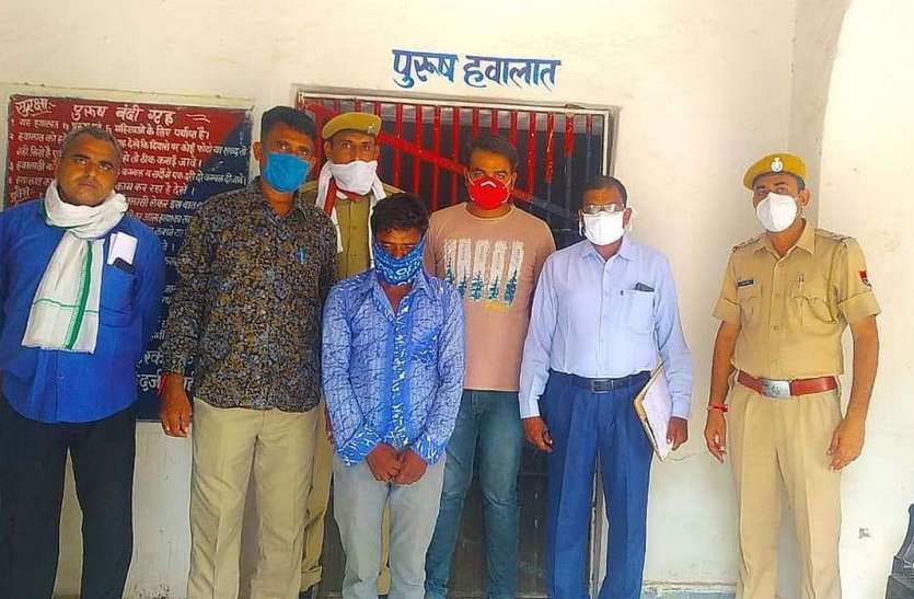 Hostage robbery revealed in 48 hours बंधक बनाकर लूट का 48 घंटे में खुलासा