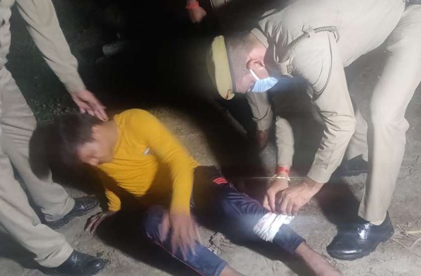 encounter.jpg नाेएडा में दाे भाइयों के साथ पुलिस की मुठभेड़, एक काे गाेली लगी एक फरार