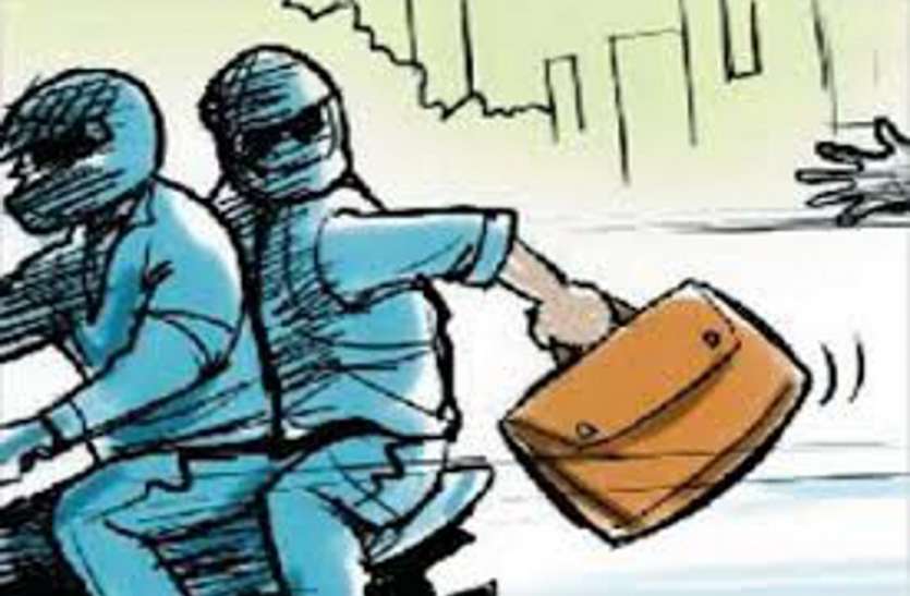 robbery in Nagaur नागौर-बासनी रोड पर प्रोपर्टी डीलर से 22 लाख की लूट, आरोपियों का सुराग नहीं