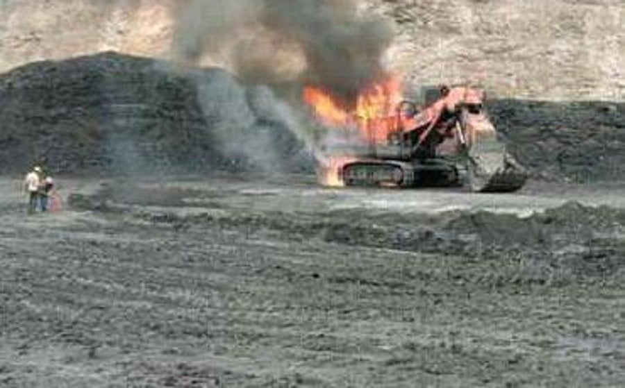 production workload in coal mines, accidents increased suddenly in NCL