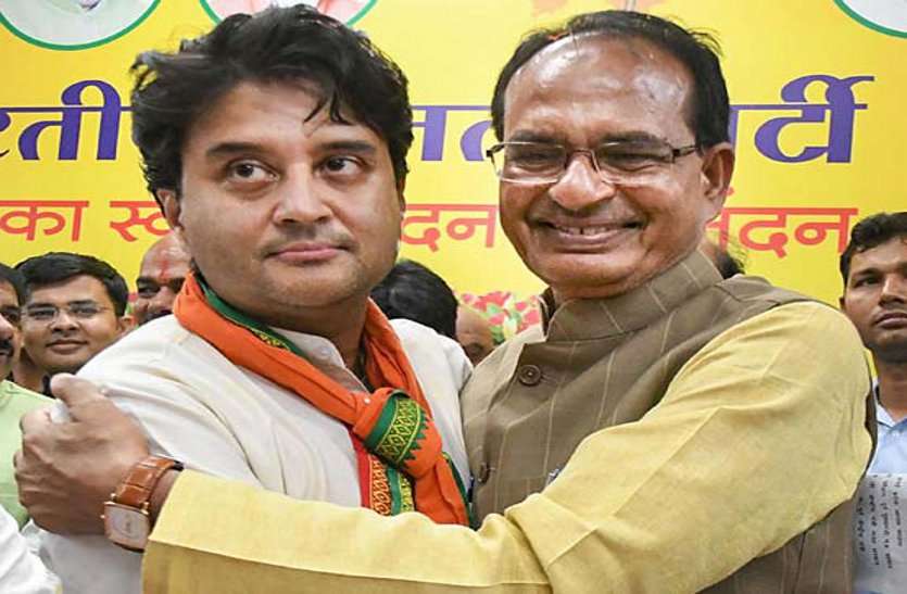 Shivraj Singh Chouhan-jyotiraditya scindia