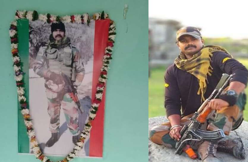 Martyred Ravi Kumar Singh कश्मीर के बारामुला में शहीद जवान रवि कुमार सिंह का भदोही से है गहरा नाता
