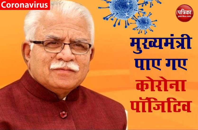 Haryana Chief Minister Manohar Lal Khattar tests Postive for COVID-19 हरियाणा के मुख्यमंत्री Manohar Lal Khattar भी आए कोरोना की गिरफ्त में, Tweet कर दी जानकारी