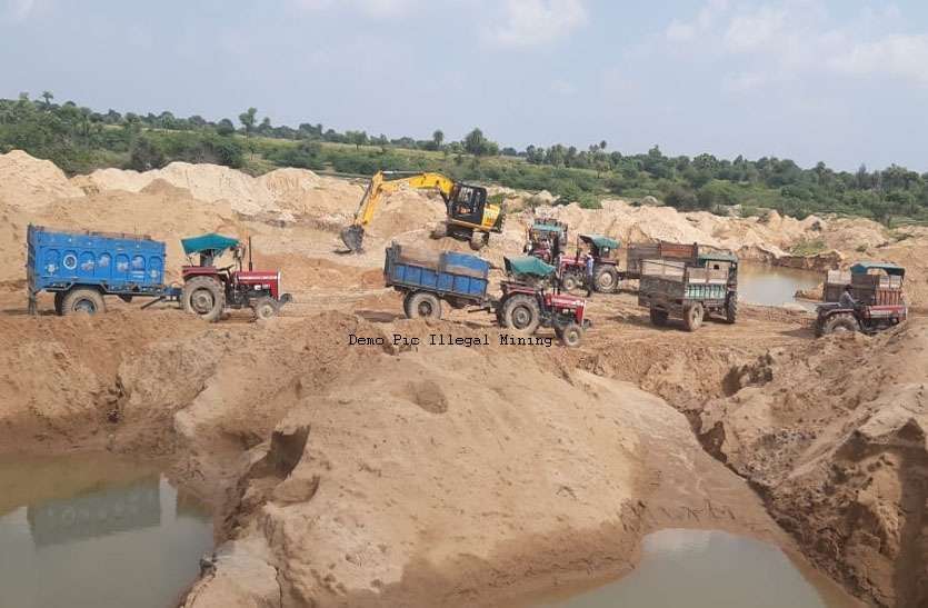 Three policeman involved in Illegal mining अवैध बजरी खनन व परिवहन में थानाधिकारी समेत तीन पुलिसकर्मी मिले लिप्त, आईजी ने किया जिला बदर