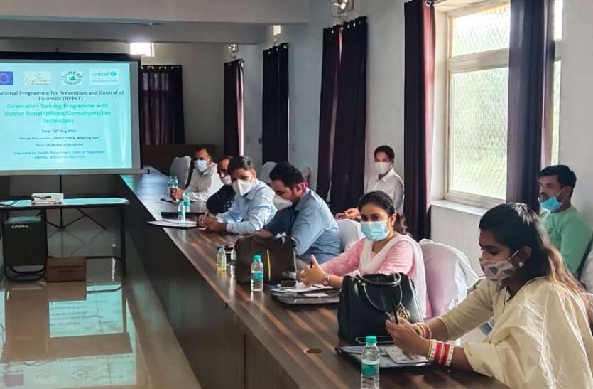 Rajasthan latest news,Rajsamand Hindi news,Rajsamand local news,rajasthan hindi news,rajsamand latest news,rajasthan local news, फ्लोरोसिस की रोकथाम के लिए विभाग एकजुट हों