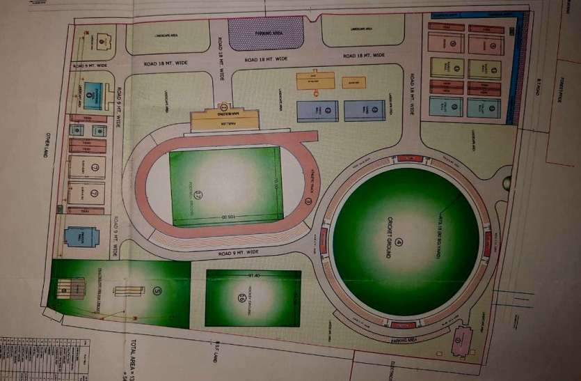 Nagaur district stadium will be rejuvenated, blueprint ready नागौर जिला स्टेडियम का होगा कायाकल्प, खाका तैयार