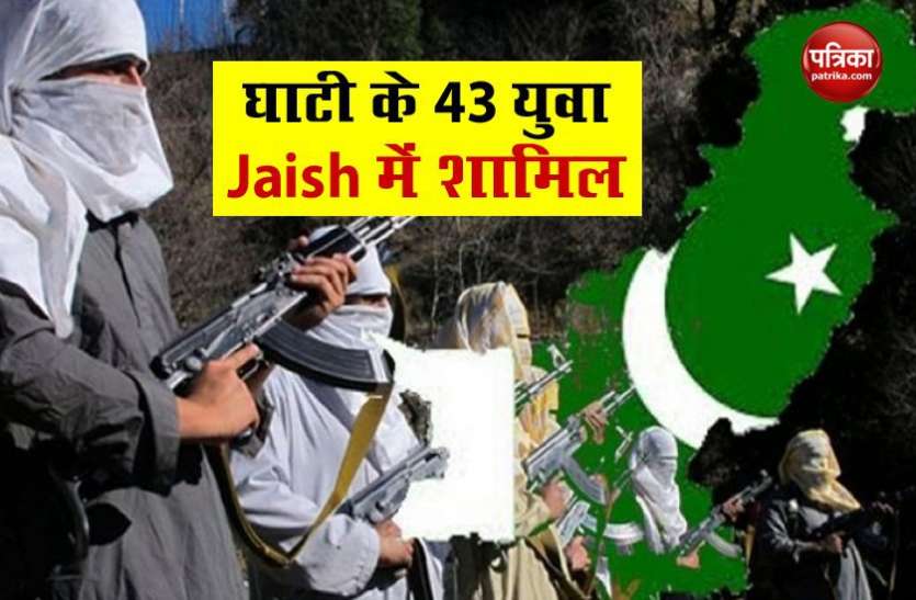 kashmir valley Jammu-kashmir : पुलवामा हमले के बाद 43 युवक जैश में शामिल, आतंकी हमलों को दे सकते हैं अंजाम