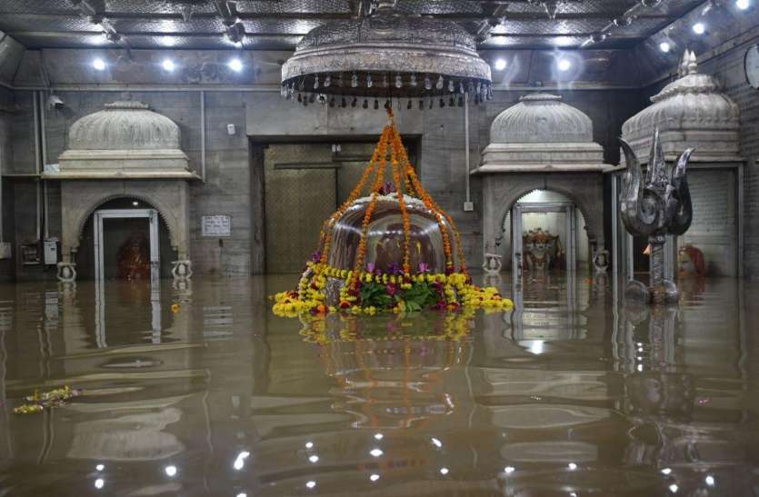 mandsaur news भगवान पशुपतिनाथ के आठों मुख हुए जलमग्न