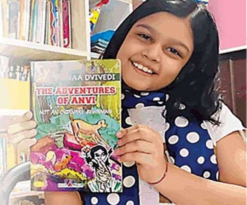गर्ल पॉवर: 9 साल की अजना ने लॉकडाउन में लिखी किताब, अब हुई प्रकाशित