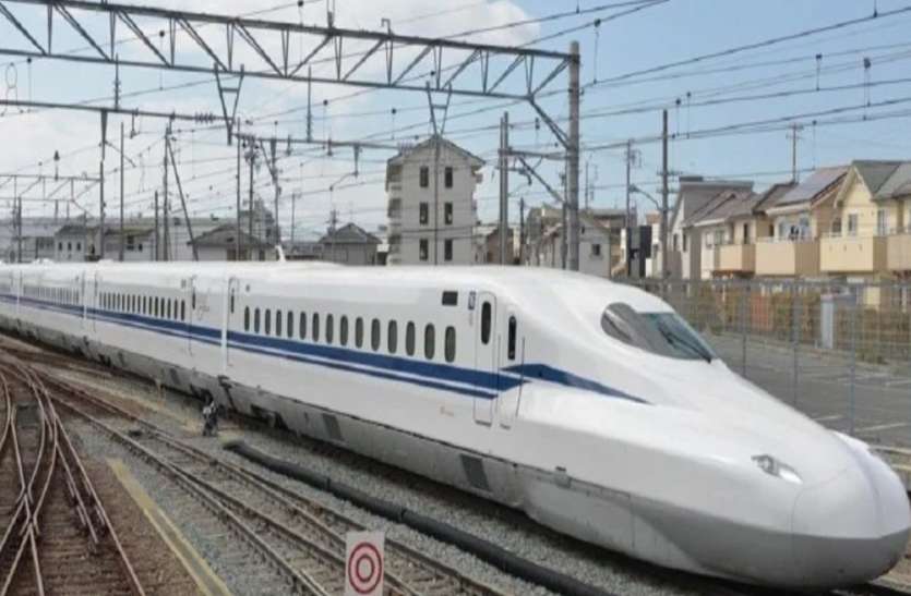 Lucknow UP Delhi Varanasi Bullet Train Varanasi Howrah Will Run Gift - यूपी  में भी दौड़ेगी बुलेट ट्रेन | Patrika News