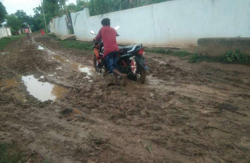 Officials were not paying attention to demand for road construction अधिकारियों का नींद तोडऩे बजाई डुग्गी, सड़क निर्माण की मांग पर अधिकारी नहीं दे रहे थे ध्यान
