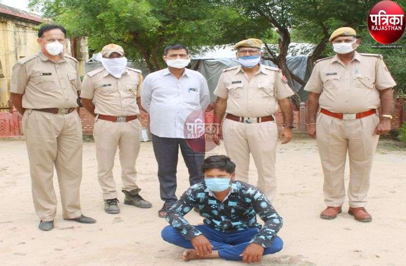 कंठी लूट का आरोपी गिरफ्तार, दो वारदातें कबूली कंठी लूट का आरोपी गिरफ्तार, दो वारदातें कबूली