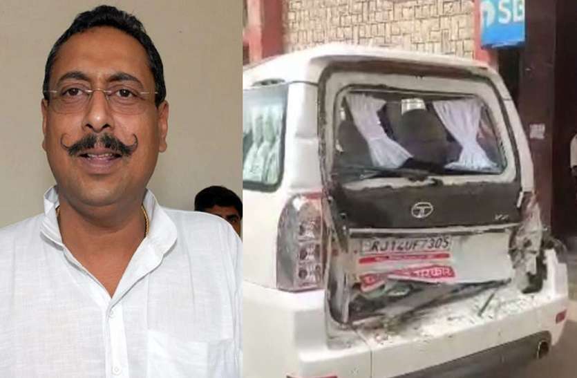 वर्ष 2019- विश्वेन्द्र सिंह, ट्रॉले ने मारी मंत्री कार को टक्कर