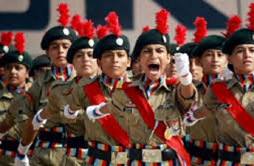 ncc एनसीसी भी ऑनलाइन, ऐप से ले रहे ट्रेनिंग