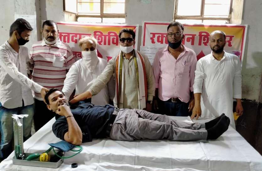 jaipur पायलट के जन्म दिन पर रक्तदान, गहलोत ने दी बधाई