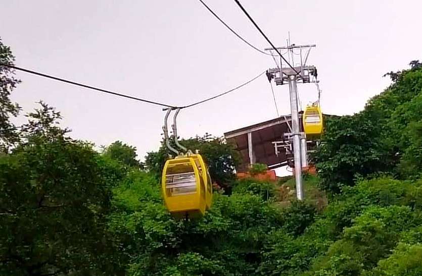 Mirzapur Ropway विंध्याचल में पूर्वांचल का पहला रोपवे बनकर तैयार, सीएम योगी नवरात्र में कर सकते हैं उद्घाटन