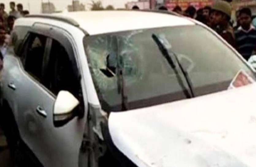 daughter in law pressed the new cars accelerator mistakenly accident