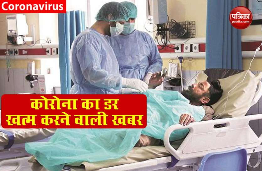 Good News of Coronavirus cases in India as recovery rate crosses 85% mark Good News: कोरोना के खिलाफ लड़ाई में बड़ी कामयाबी, भारत में रिकवरी रेट रिकॉर्ड 85 फीसदी पार पहुंचा