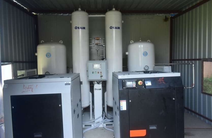 Oxygen will be prepared in the oxygen generation plant itself नागौर जेएलएन अस्पताल में अब न ऑक्सीजन की कमी खलेगी और न वेंटिलेटर की