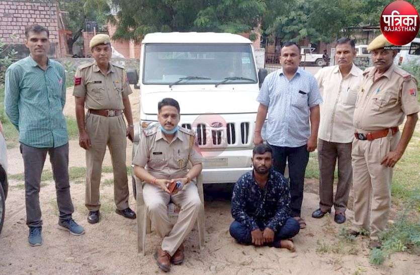 जालोर के गिरोह ने सांडेराव से जीप चुराई, गिरोह का पर्दाफाश, सरगना गुजरात में गिरफ्तार जालोर के गिरोह ने सांडेराव से जीप चुराई, गिरोह का पर्दाफाश, सरगना गुजरात में गिरफ्तार