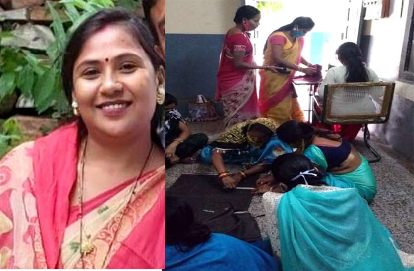भिलाई की श्रद्धा पेशे से है घरेलू महिला पर संकट की घड़ी में सैकड़ों महिलाओं को नि:शुल्क सिलाई सिखाकर बना रही आत्मनिर्भर भिलाई की श्रद्धा पेशे से है घरेलू महिला पर संकट की घड़ी में सैकड़ों महिलाओं को नि:शुल्क सिलाई सिखाकर बना रही आत्मनिर्भर