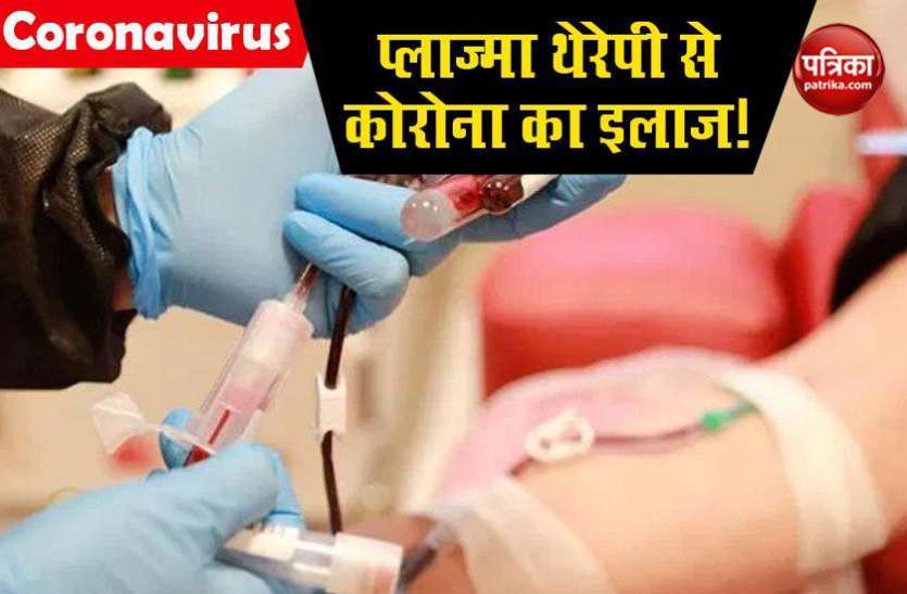 प्लाजमा थेरेपी की गाइडलाइन के लिए आईसीएमआर को चिट्ठी लिखेगी राज्य सरकार प्लाजमा थेरेपी की गाइडलाइन के लिए आईसीएमआर को चिट्ठी लिखेगी राज्य सरकार